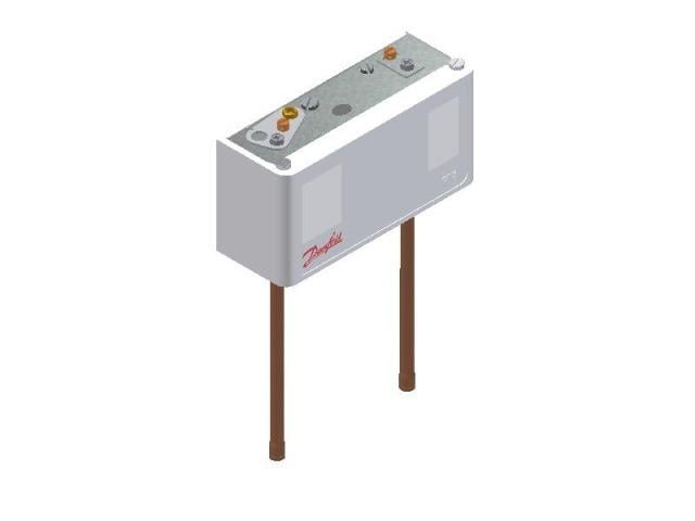 Druckschalter DANFOSS Doppelsignal KP17W, -0,2 - 7,5 [bar], 8,0 - 32,0 [bar], auto, Differenzdruck 0,7 - 4,0 [bar], 4 [bar] fix, SPDT, Lot 6 mm