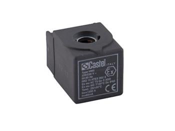 Spule des Magnetventils CASTEL 9100EX/RA6, R290, 220/230V 50/60 Hz, 8W