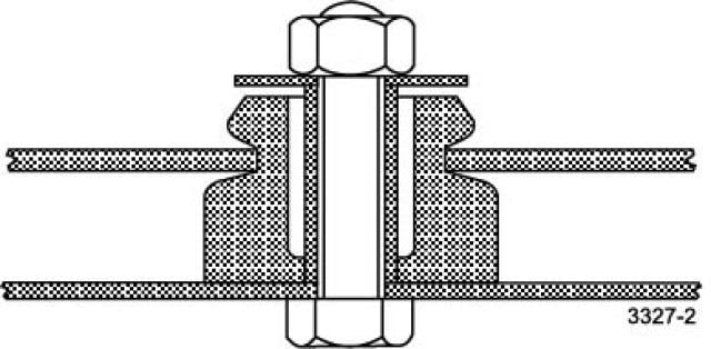 Befestigungssätze und Zubehör für Danfoss Verdichteren, Kit Nr. 118-1917