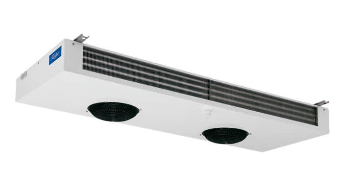 Roller Luftkühler FKNT 628, MultiRef A1, A2L, A3 - 0016292, LA=6 mm, Luftvolumenstrom: 660 m³/h, Lüfter:1x, mit Abtauheizung