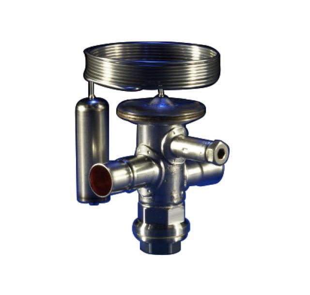 Danfoss TUAN 068U2414 Ventilkörper R410A intern 3/8X1/2 löt/löt 1,5m Kapillar.