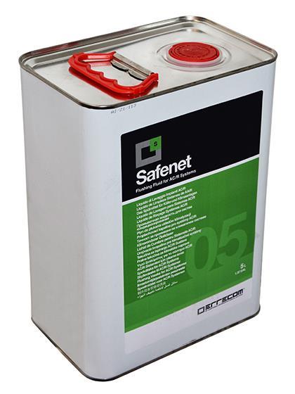 Errecom Safenet 5 L, Kältemittel-Spülflüssigkeit mti hoher Verdungstungsstufe FLUSH 5L, nicht brennbar SAFENET