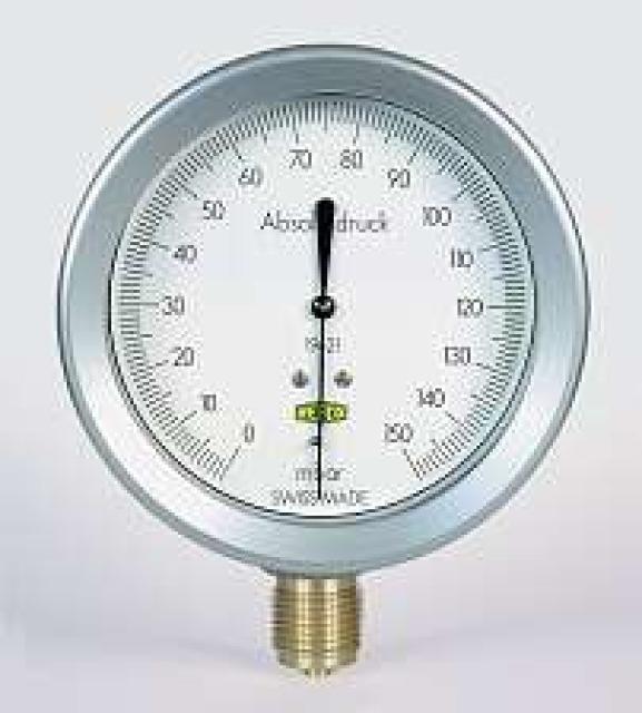 Refco 19621 9882476 absolut Vakuum-Messgerät ø100 mm 1/2"G