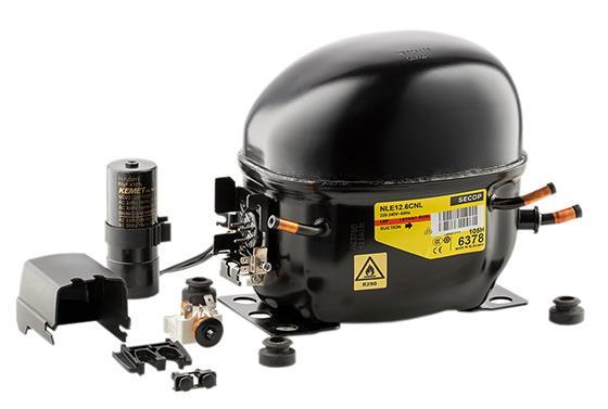 Verdichter SECOP / Danfoss NLE12.6CNL, LBP - R290, 220-240V, 50Hz