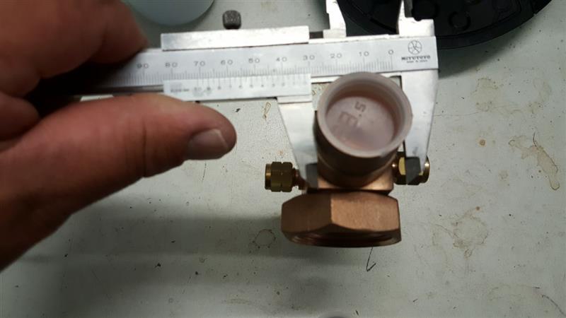 Rotalockventil Dena-Line V02, Anschluss 1.3/4" Rotalock, 1.1/8".