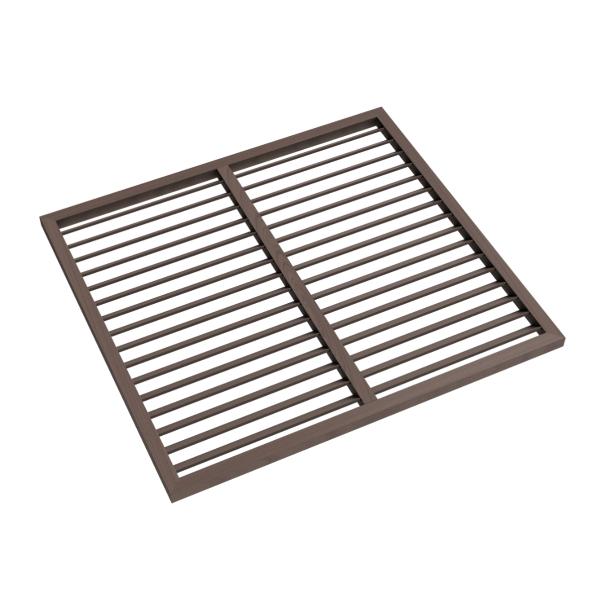 Evolar Rückwand WPC Walnut Grey L, 1100x1200 MM