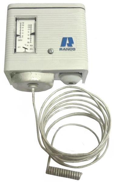 Differenzthermostat RANCO 016H6951, Temperaturbereich -15/+15°C, Kapillarrohr 2000 mm