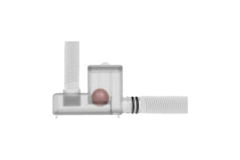 Alixo Siphon Kondenswasserabfluss 'MICRO' - mit horizontalem Auslauf