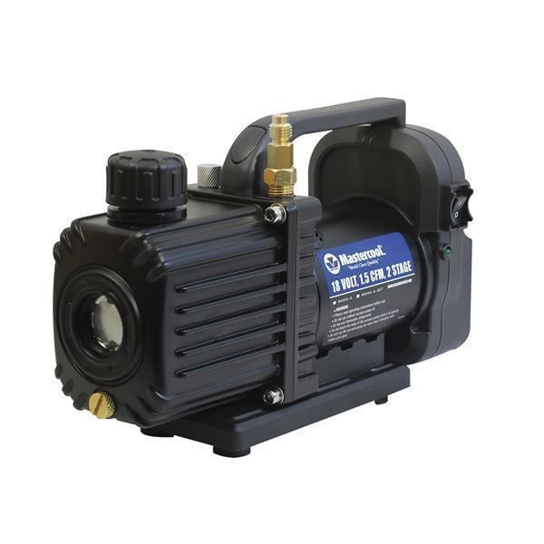 2-stufige Vakuumpumpe Set 18V kabellos, 1.5 CFM, Mastercool 90058-AUT