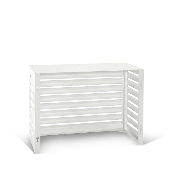 Evolar Klima- & Wärmepumpengehäuse Weiß Aluminium S, 700x1000x500 MM