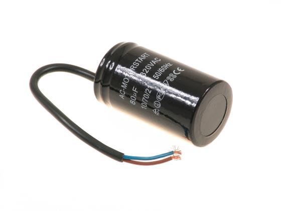 Anlaufkondensator TC 544, 80 uF, 320V