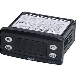 Eliwell Elektronikregler, 230 V, Einbaumaße 71 × 29 mm, Einbauversion, Relaisausgänge, 3 NTC, NTC, DI