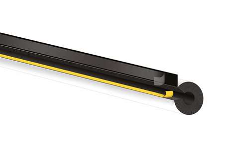 Alixo Rohrisolierung 19MM Klebestreifen - DN25 - 2 M/lang