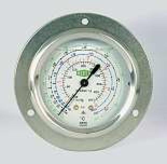 Refco MR-305-DS-R407C 4679330 Rohrfeder-Manometer 63mm 1/4"SAE