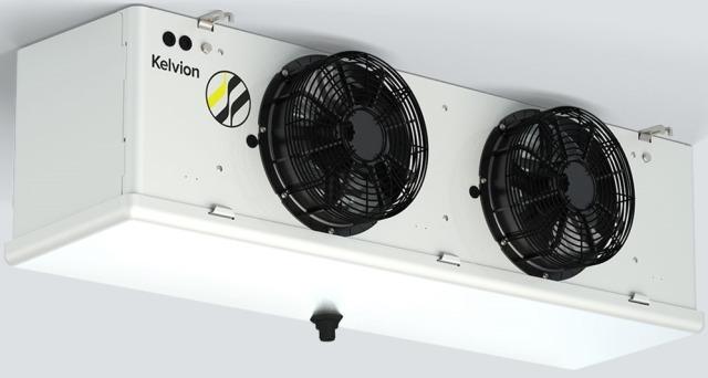 Kelvion KSC-302-6RE 100685078 Luftkühler 4mm mit Heizung 2x Lüfter 300mm
