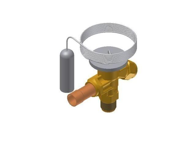 Danfoss TS2NL 068Z3429 therm. Expansionsventil R404A/R507 Innenflansch/Lötstelle MOP-10°C