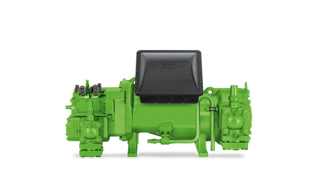 Bitzer HSK5363-40Y halbhermetischer Schraubenverdichter 380?415 V/3 Ph/50 Hz (auch 440?480 V, 60 Hz möglich), kompatibel mit R134a, R404A, R507A, R448A/R449A, ohne Druckventil.