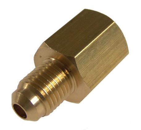 Reduziernippel - 180° - 1/4" SAE x 1/4" NPT- F
