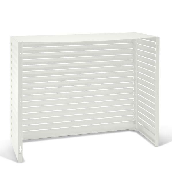 Evolar Klima- & Wärmepumpengehäuse Weiß Aluminium XL, 1300x1700x750 MM
