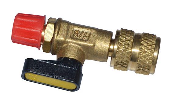 Kugelhahn für Schlauch, universal, 1/4" - 5/16"