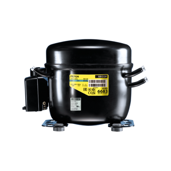 Verdichter SECOP / Danfoss FRK5G, LBP/MBP/HBP - R134a, 220-240V, 50/60 Hz, 106G5453