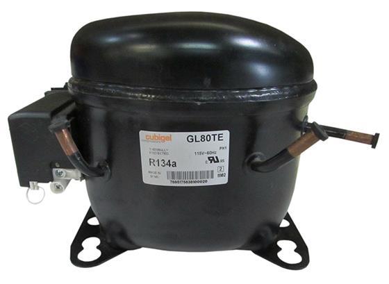 Verdichter Cubigel / Huayi GL80TE, 115V, 60 Hz - R134a, HMBP