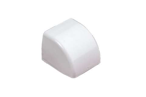 Optimal Endkappe 80 für OD80 - weiß, ODEC-80