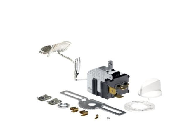 Servicethermostat Danfoss 077B7003, Kapillarrohr 1,6 m, automatische Abtauung
