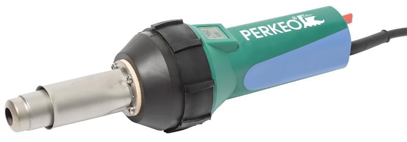 PERKEO HOTGUN ELECTRA 2000 C Heißluft-Handschweißgerät, 230V, 1600W mit Digitalanzeige