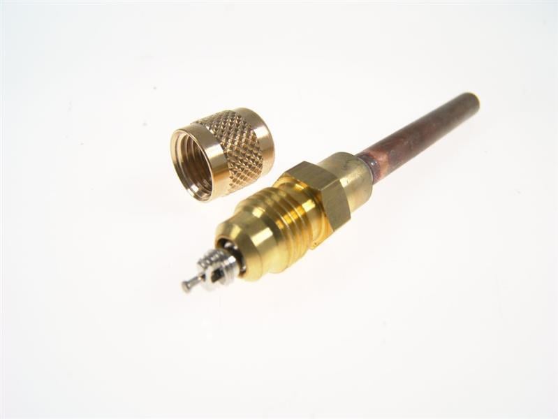 Serviceventil 1/4" M, R134a, 28 bar 