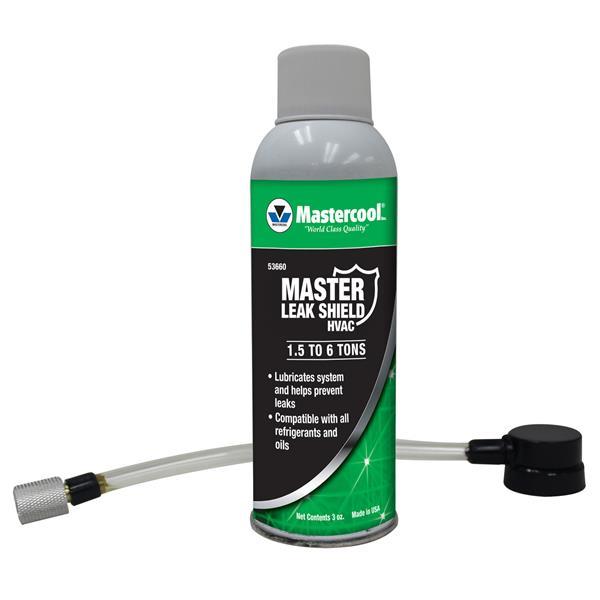 Master Leak Shield HVAC, Dichtmittel mit Farbstoff 88,7 ml für Kälte- und Klimaanlagen 5,3 bis 21 kW