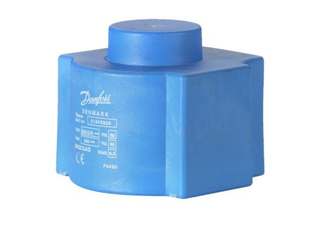 Danfoss Spule BN024DS 018F6968 Magnetventilspule 24VDC 20W Flachstecker