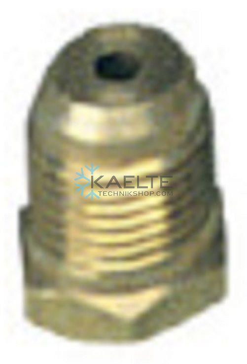 Adapter für Kältemittelflaschen 1/4" SAE F x 3/8" SAE M WIGAM W404/6*