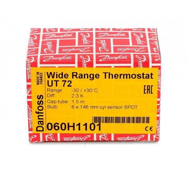 Differenzthermostat DANFOSS UT 72, 060H1101, -30°/+30°C, Kapillarrohr 1500 mm, Fühler 140 mm - nicht lieferbar, ersetzt durch 060H1701