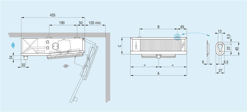 Verdampfer ECO EVS-181ED, 1.70 kW, 870 m3/h, Lüfter 3x200 mm, el. Abtauung