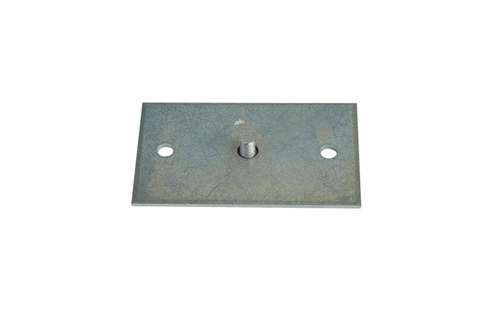 Rechteckige Basis mit Gewindestange M8 - für Vibrationsdämpfer mit Feder, 10097150000