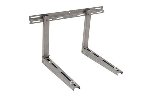Alixo CNS Wandkonsole 1.5MM mit Traverse - 520X400X780MM - 100+100KG - AISI304