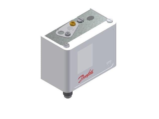 Druckschalter Danfoss Niederdruck, KP1, automatischer Reset, 1/4"Anschluss