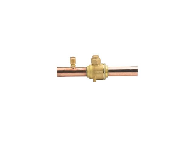 Danfoss 009L7064 GBC42S Kugelabsperrventil 42mm löt mit Schrader 45bar