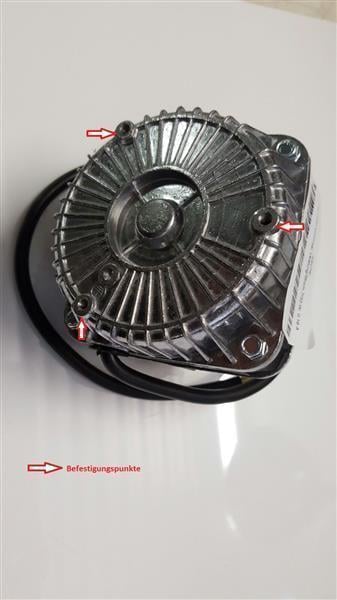 Lüftermotor Universal, Leistung/Strom 16/70 W, 0.43 A