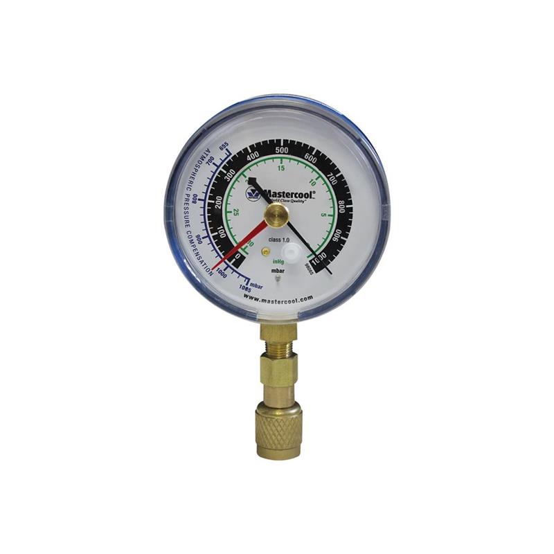 Analoges Vakuummeter mit 1/4-Zoll-Überwurfmutter