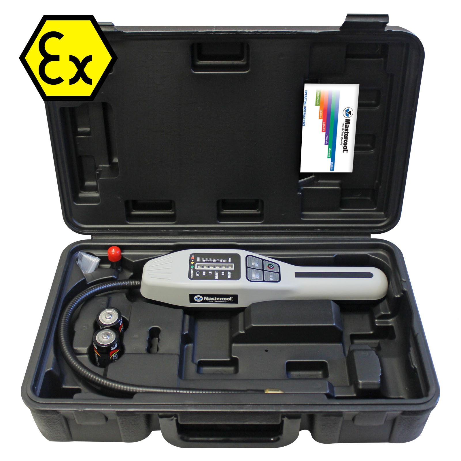 Mastercool Intella Sense III – ATEX-zertifiziertes Lecksuchgerät für brennbare Gase