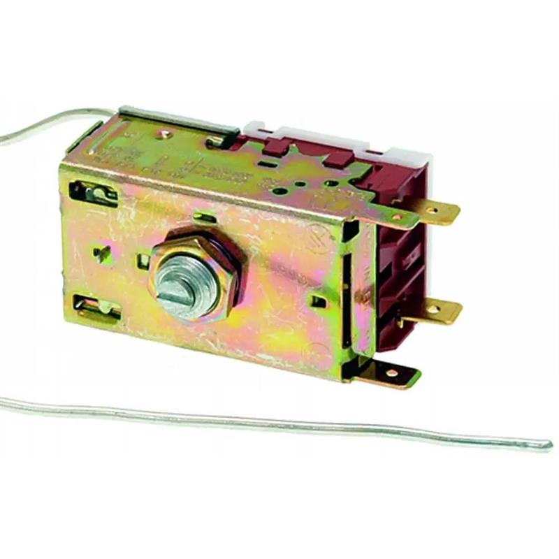 THERMOSTAT für Behälter Ranco K50-L3006, 2 Kontakte 6A 250V, Kapillarrohr 2000 mm, kalt +1,5°C, warm +11°C, Schraubregelung, Alternative für Atea A01 0758