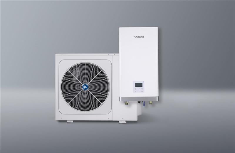 Luft-Wasser-Wärmepumpe Split KAISAI Arctic 10kW(KHA+KMK) KHA-10RY1/KMK100RY3 R32, A+++