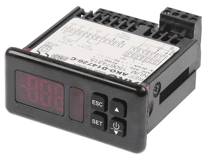 Kühlstellenregler AKO D14726-C, 90-240V AC