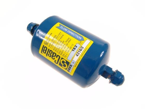 Filtertrockner Castel 4316/3, 163, 3/8" SAE, Bördelanschlüsse