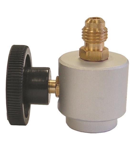 Flaschenventil/Dosenventil/Can Tap Ventil (Eur) für R600 Isobutan, 1/4"SAE -oberes Gewinde