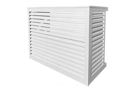 Schutzgehäuse Aluminium lackiert - Large, 1100X550-700X950MM