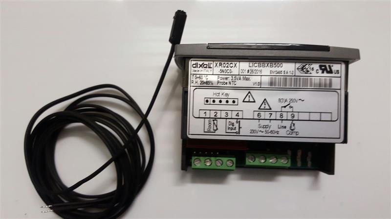 Kühlstellenregler Dixell / Copeland XR02CX 5N0C0, 1 NTC, 230V, 8A- wird ersetzt durch XR02CH