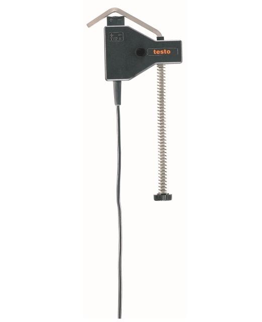 Testo Rohranlegefühler 0602 4592 TE Typ K für Rohrdurchmesser 5-65mm 1,2m Kabel